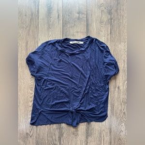 Michael Stars Navy Blue Oversized T-Shirt - Size Small